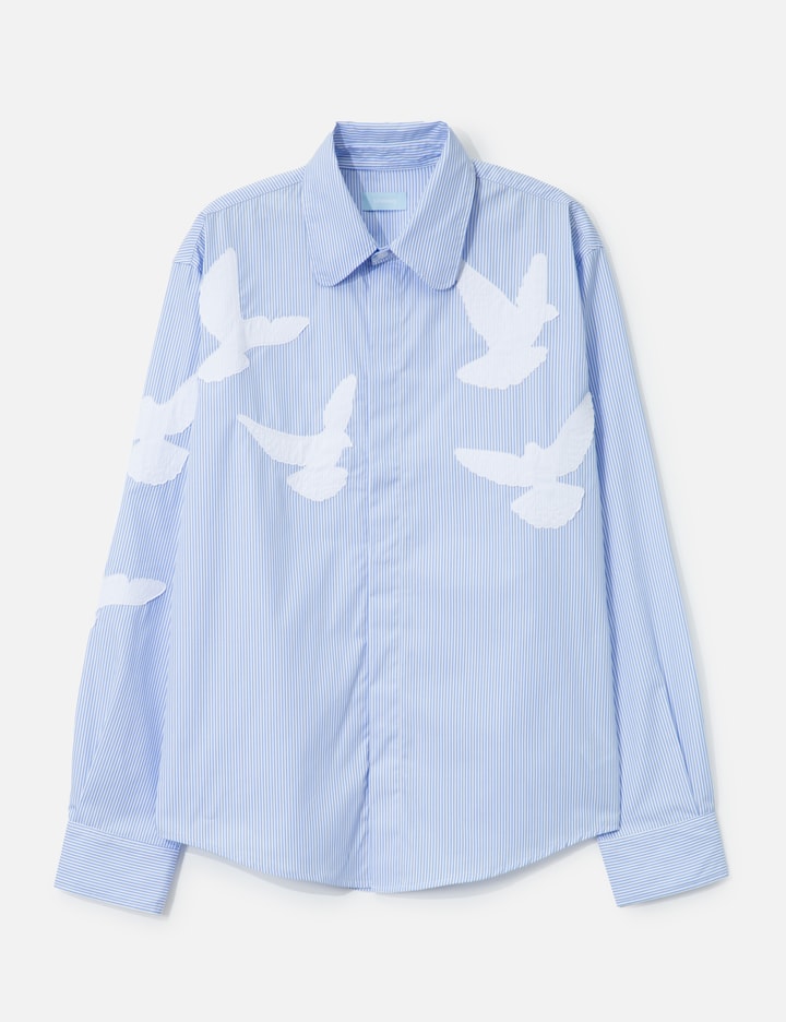 Flying Doves Button Shirt Placeholder Image