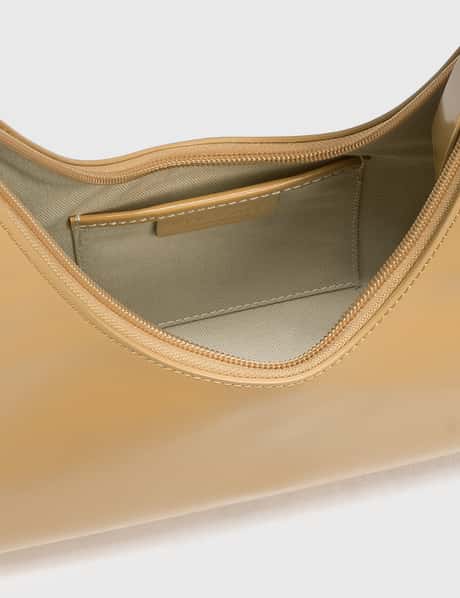 By Far Amber Semi Patent Leather-Sable(Origin $685)