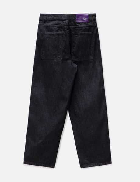 New Mens Black Jeans Denim Pants Fashion Classic Trousers Baggy