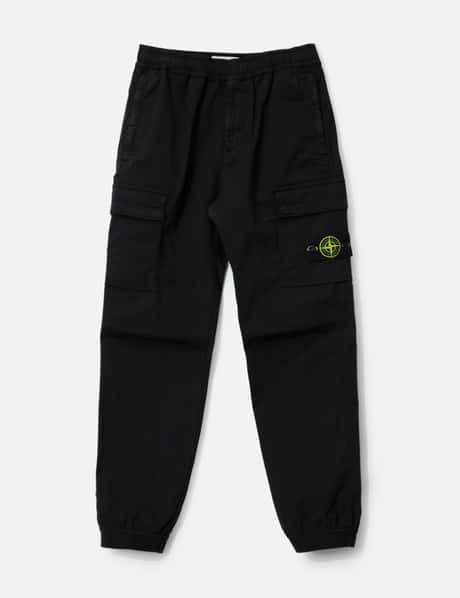 스톤 아일랜드 Stretch Cotton Tela 'Paracadute' Cargo Trousers