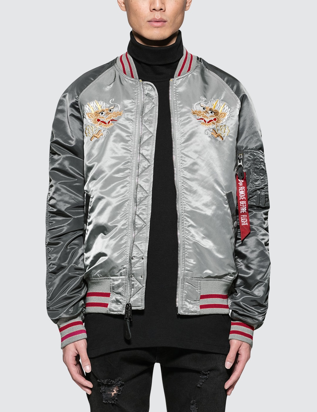| Globally MA-1 HBX - Jacket Dragon Double Industries Curated Hypebeast Souvenir - Lifestyle Fashion and Alpha by