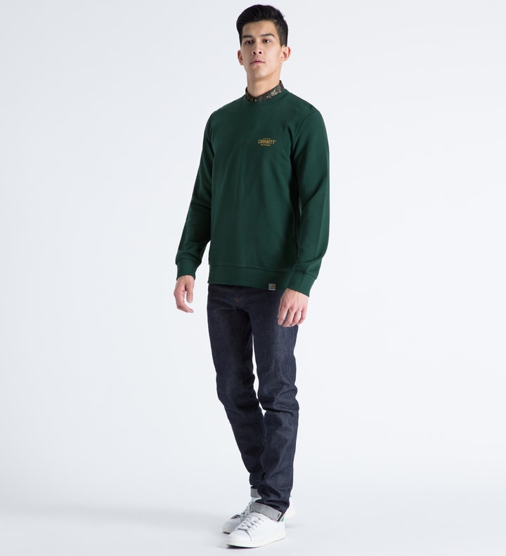 Bottle Green/Gold Carhartt 89 Sweater Placeholder Image