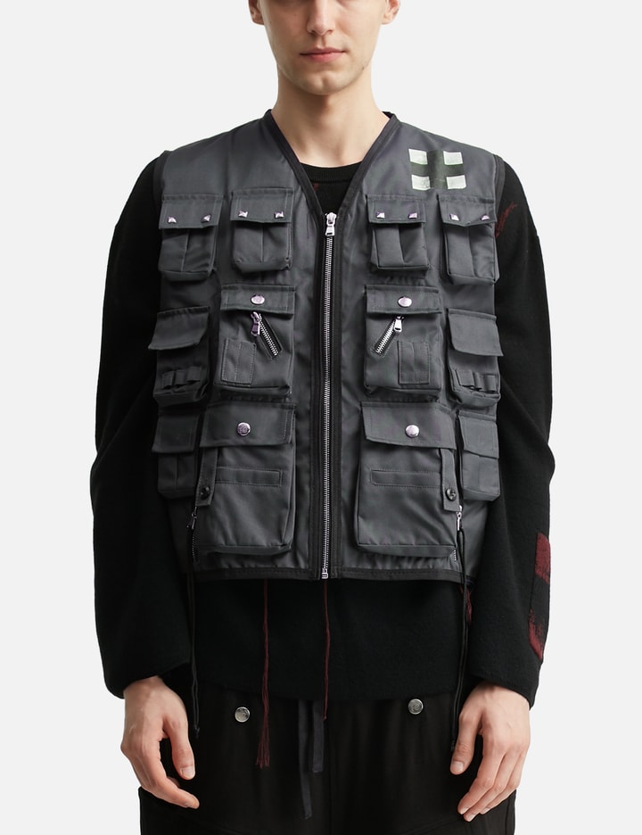 Fine Chaos Medic Vest In Black