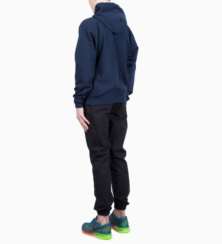 Navy Billionaire Boys Club x Champion S/S Classic Arch Logo Pullover Hoodie Placeholder Image