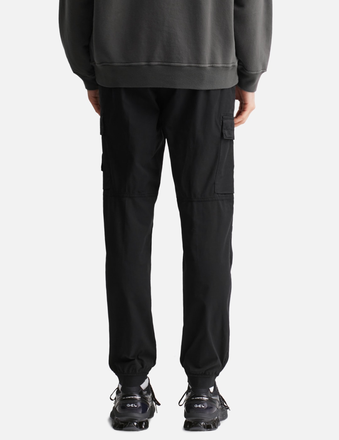 Stretch Cotton Tela 'Paracadute' Cargo Trousers view 13