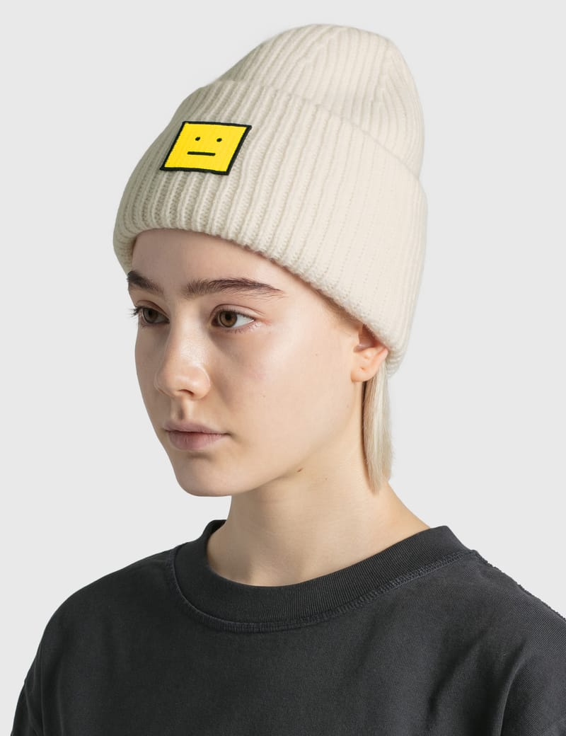 Acne Studios - Evil Face Logo Beanie 