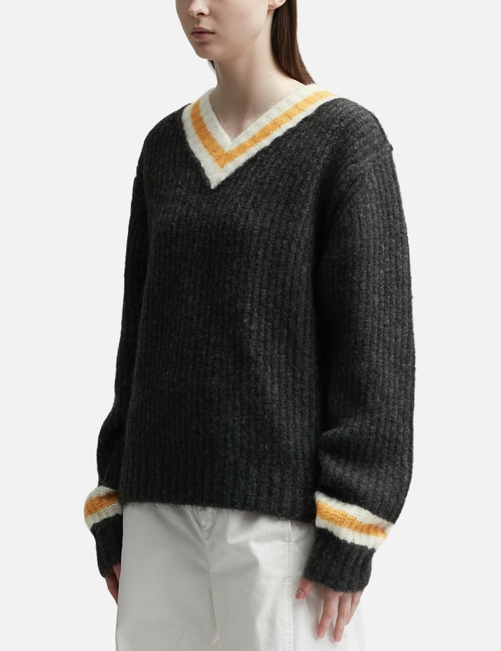 모헤어 테니스 스웨터 Placeholder Image