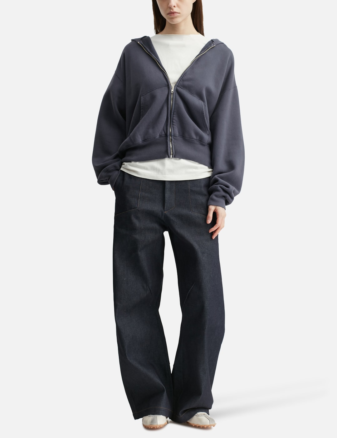 Raglan Zip Hoodie view 20