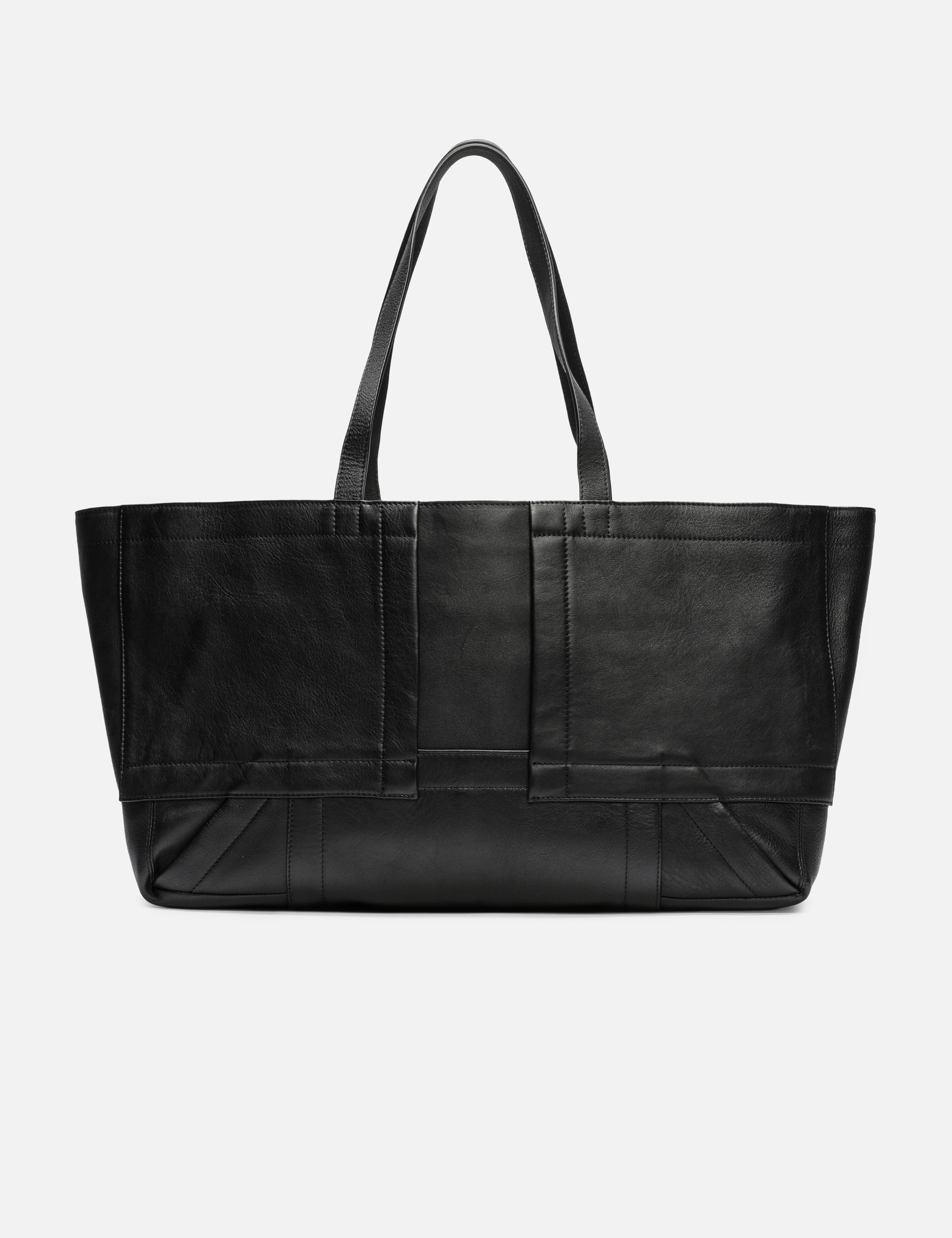 Pack Tote In Leather Large view 18