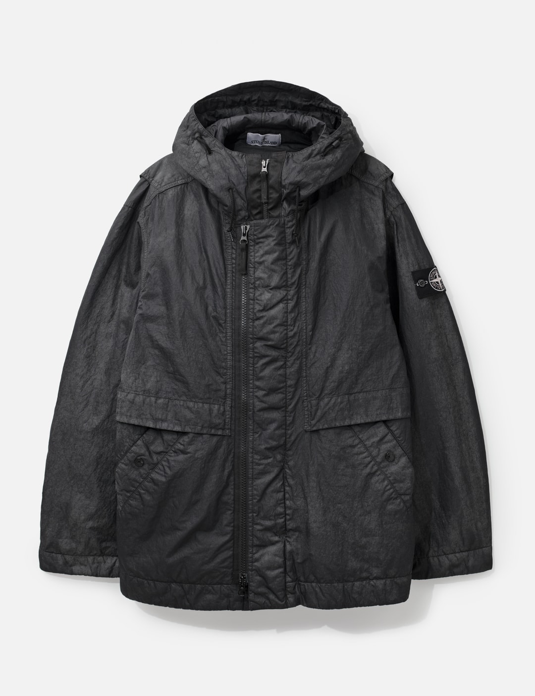 Dense Nylon-TC Hand Sprayed Reflective Jacket