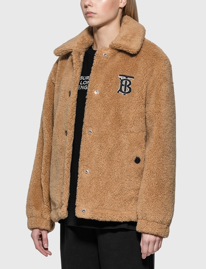 Burberry - Monogram Motif Fleece Jacket | HBX - Globally Curated Fashion  and Lifestyle by Hypebeast