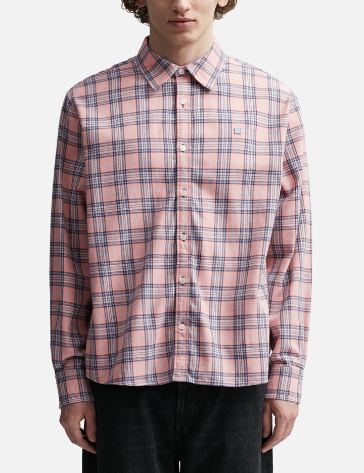 Flannel Check Button-Up Shirt Placeholder Image