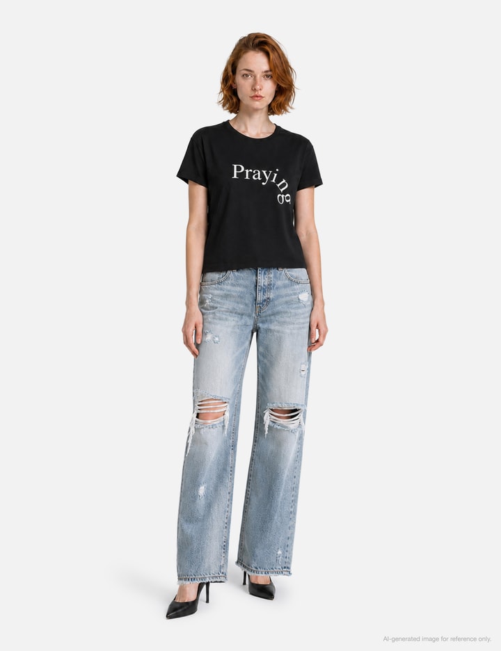 Praying Praying Logo Mens T-Shirt