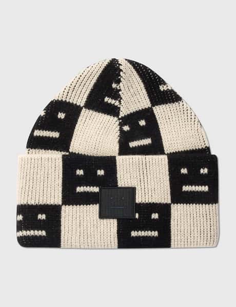 Acne Studios Jacquard Knit Beanie Hat