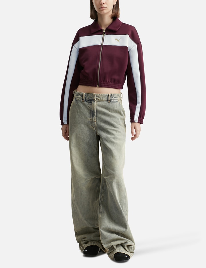 Relaxed Cropped Track Jacket Placeholder Image