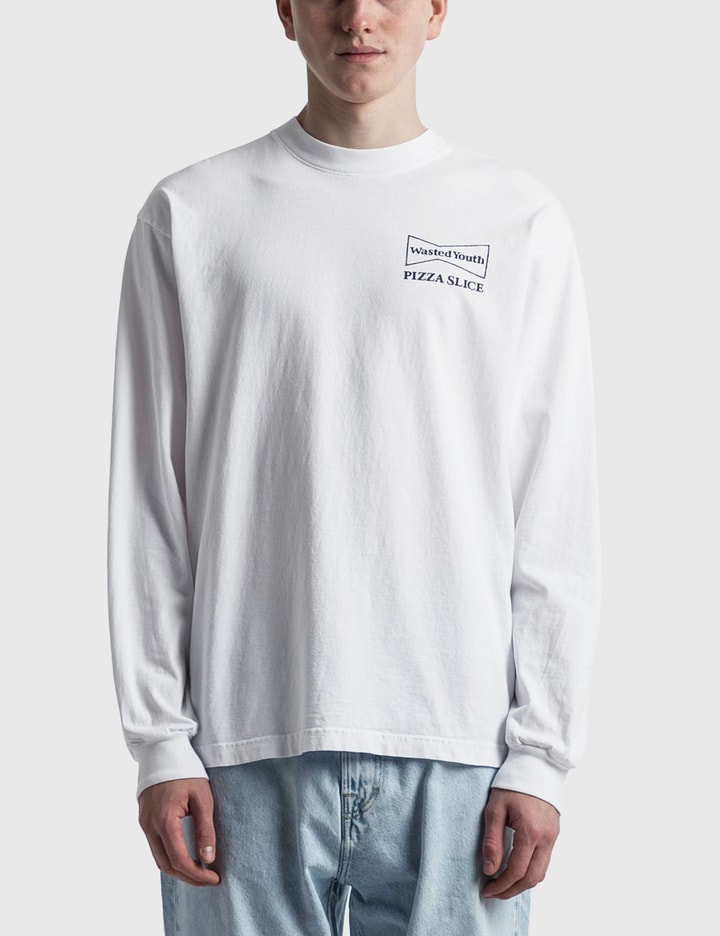 Wasted Youth - Wasted Youth X Pizza Slice ロングスリーブ Tシャツ | HBX