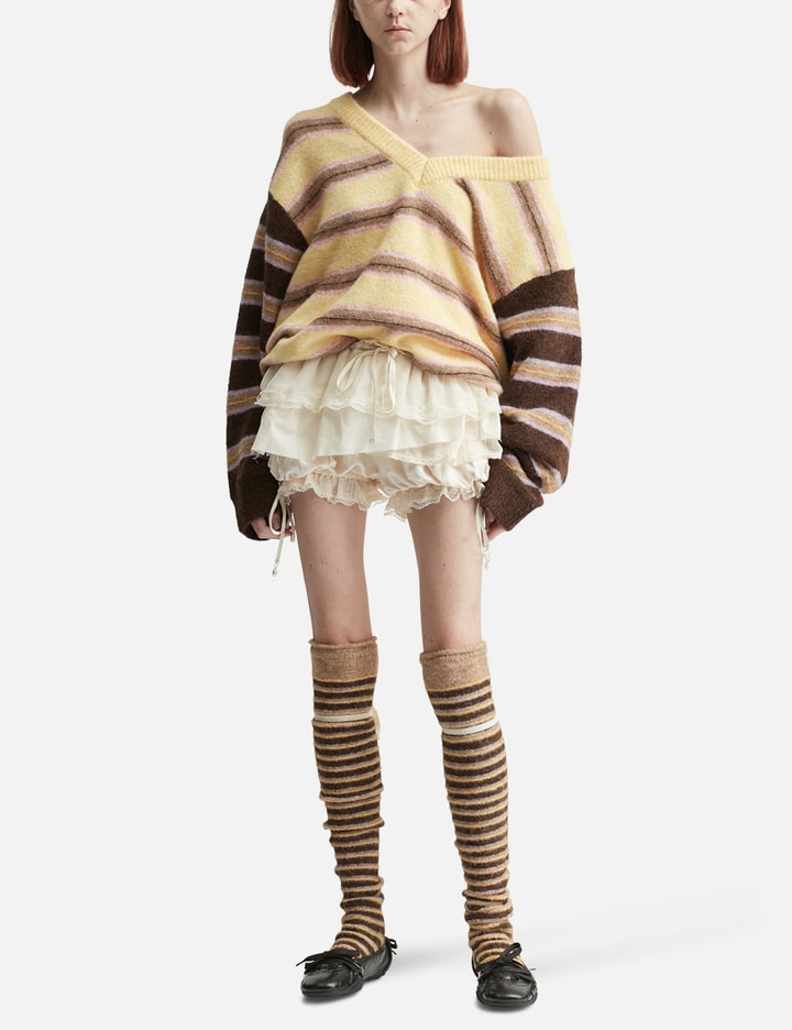 Scalloped Lace Mini Skort Placeholder Image