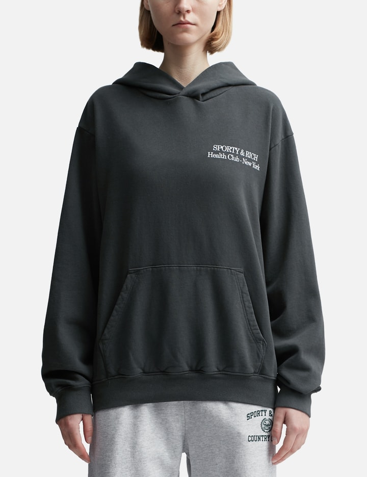 Shop Sporty &amp; Rich New Drink More Water Hoodie In Black