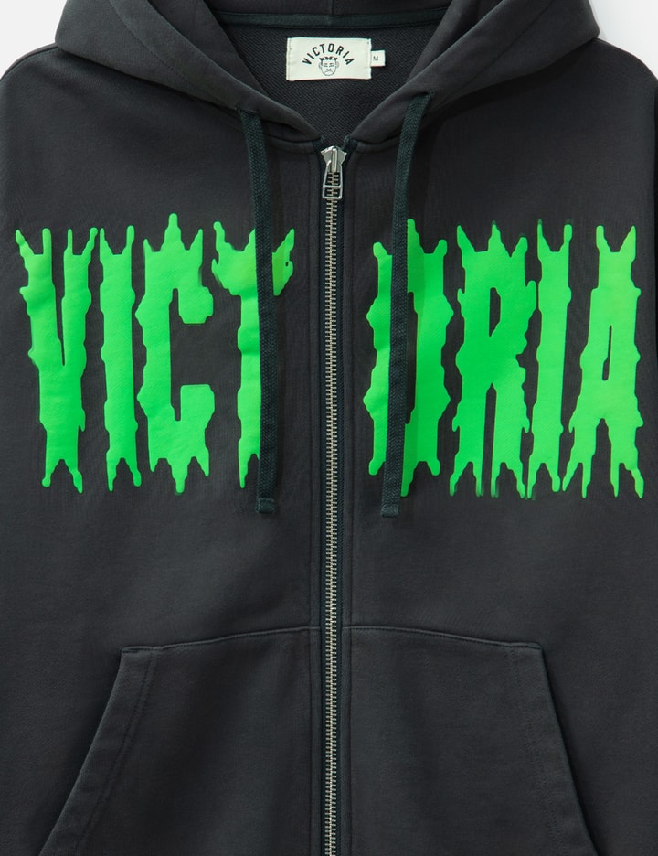 Spiky Script Zip Hooded Sweatshirt Placeholder Image