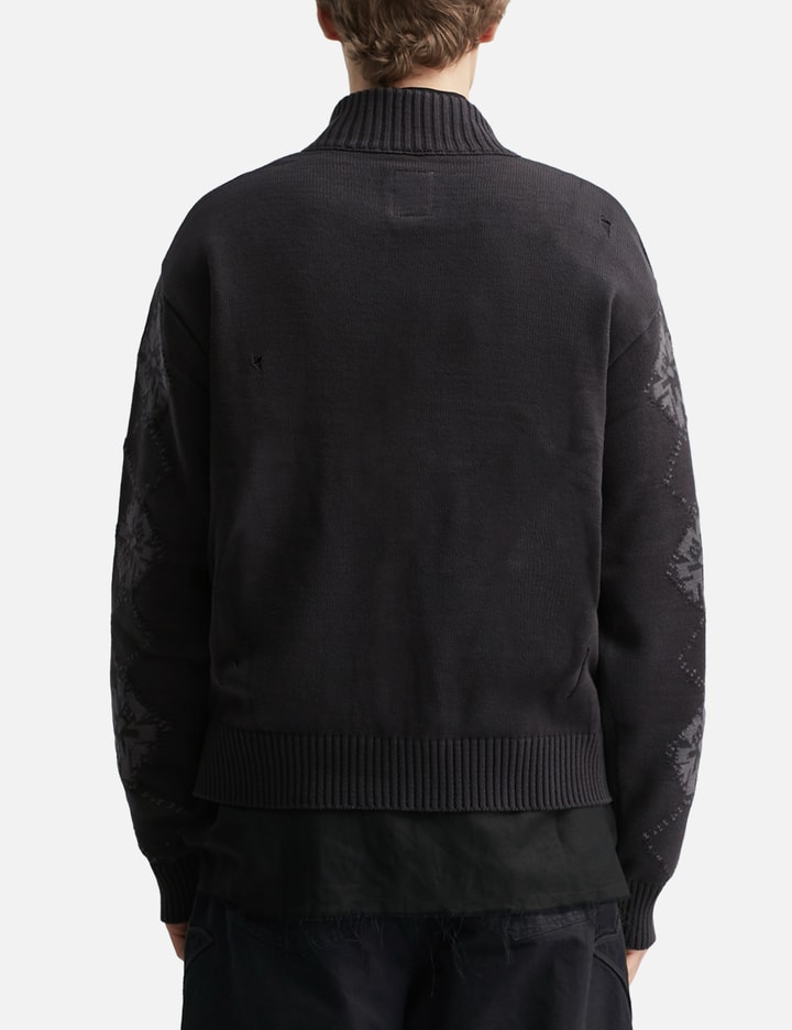 Button Up Cardigan Ethnic Sleeves Placeholder Image