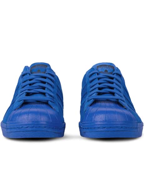 adidas Originals - Blue Superstar 80s City Series Shoes | HBX adidas Originals - Blue Superstar 80s City Series Shoes | HBX