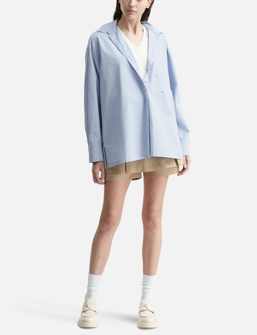 Oversized NW Logo Shirt view 12
