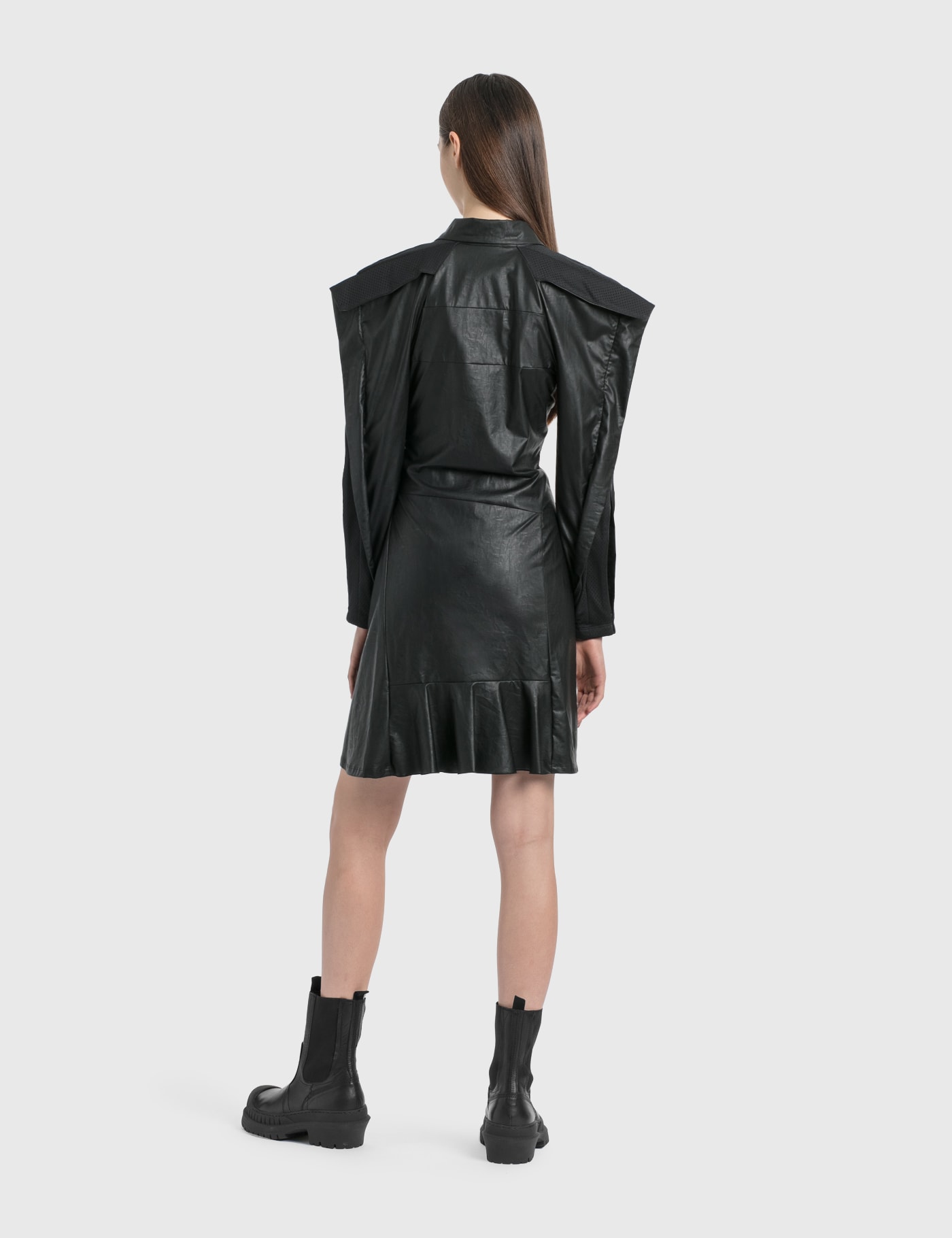 Vegan Leather Dress view 14