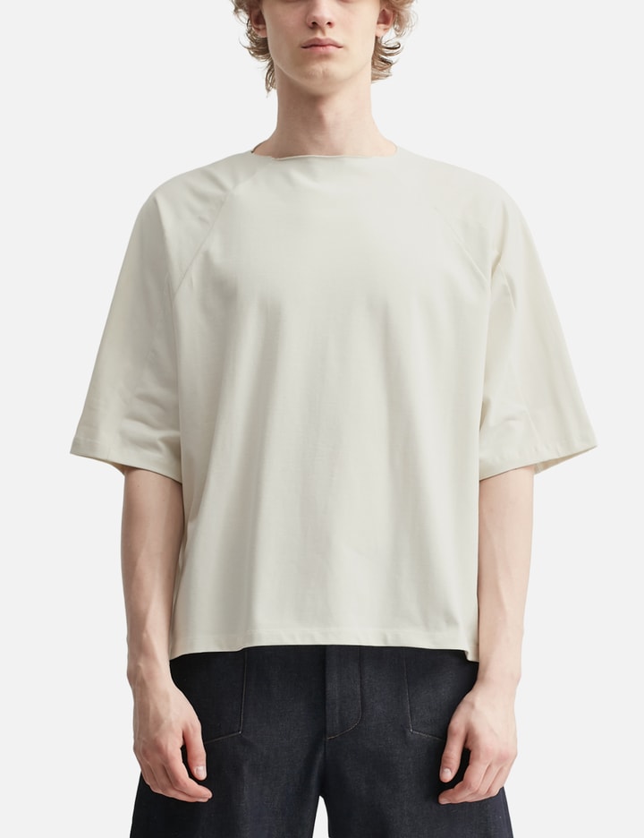 Seventh Box Cut Tee In White