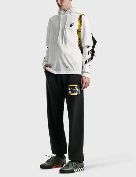 Off-White™ - キャラブ アロー ダブル スリーブ パーカー | HBX