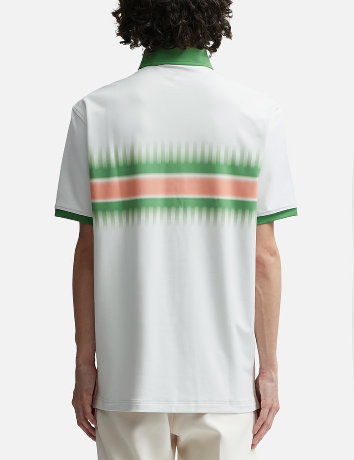 GRADIENT STRIPE ATHLETIC POLO Placeholder Image