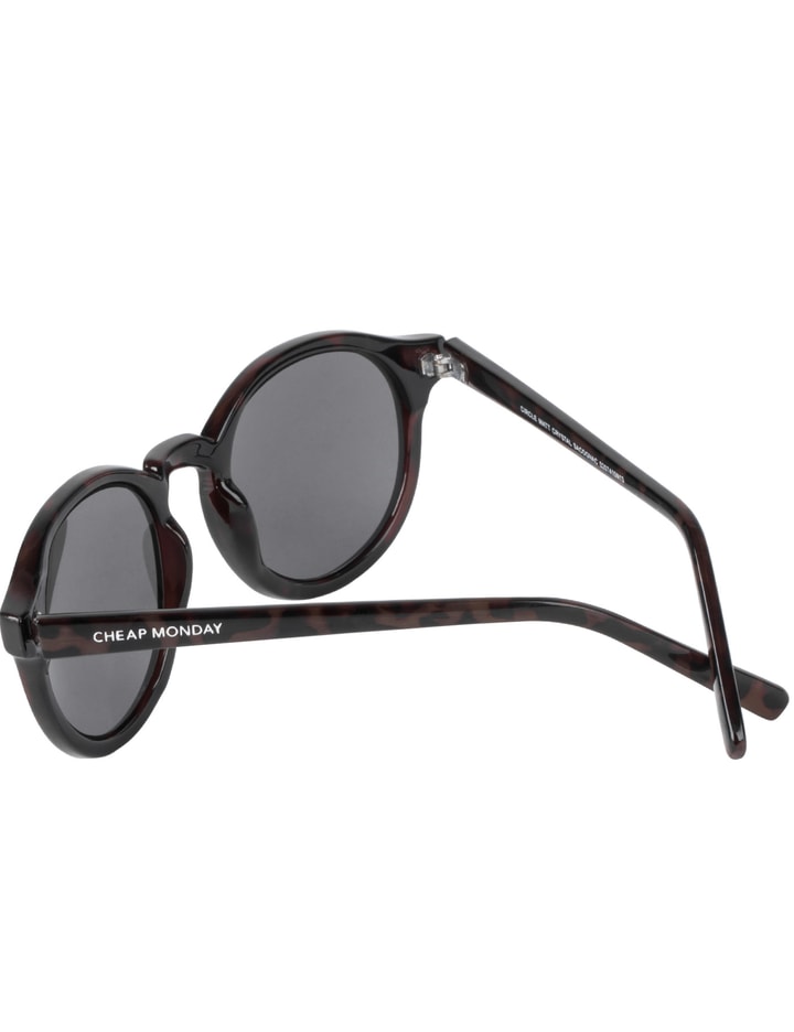 Circle Matte Crystal Sunglasses Placeholder Image
