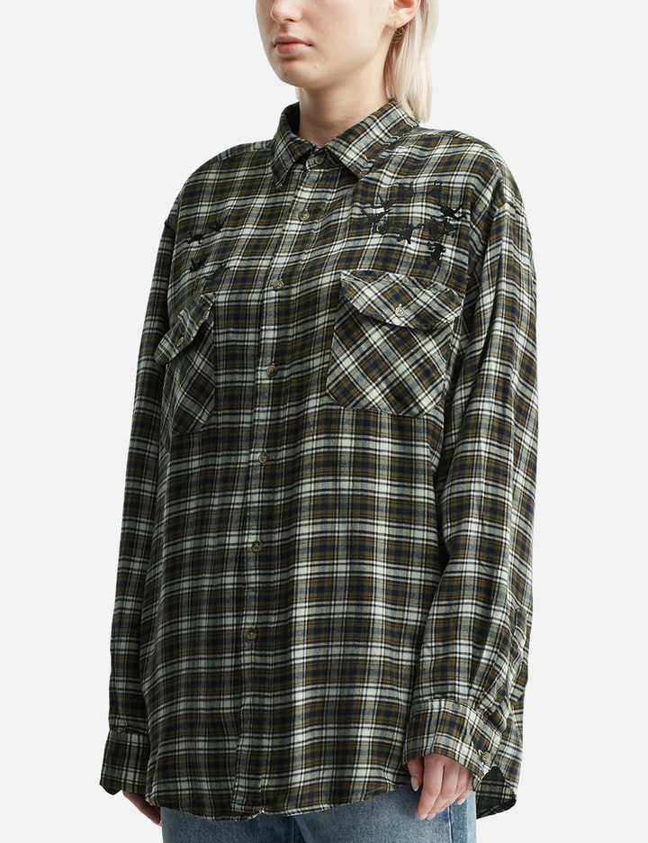 Upcycled Parachute Flannel Shirt Placeholder Image