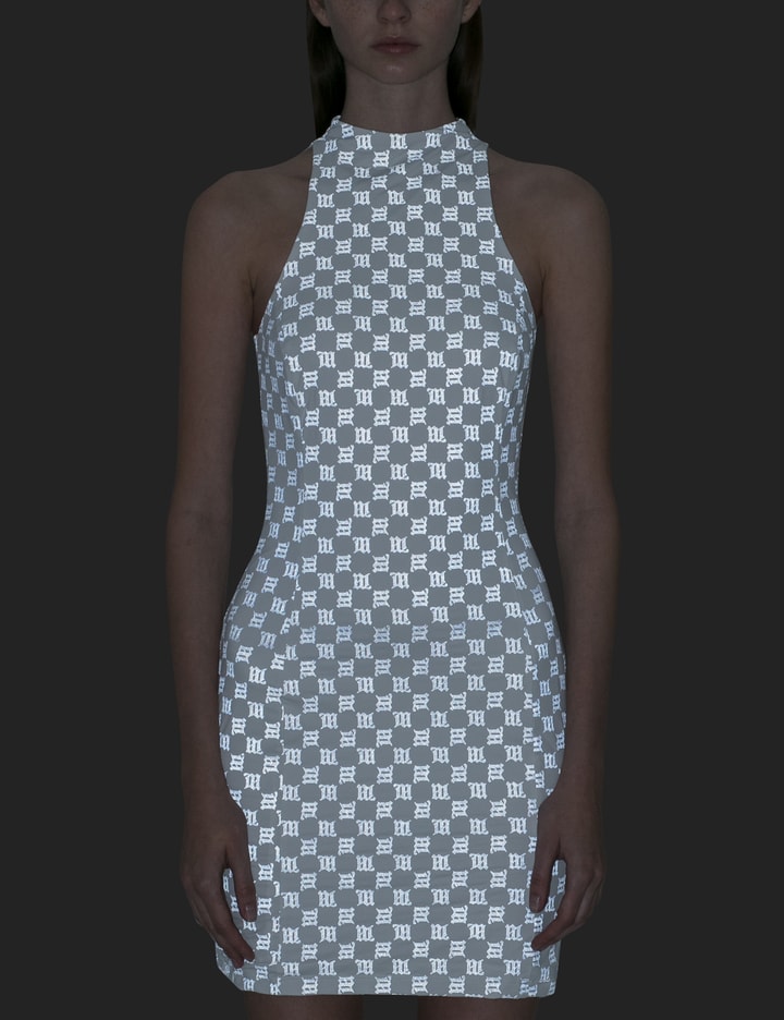 Reflective Monogram Lara Mini Dress Placeholder Image