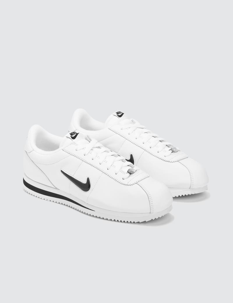 nike cortez basic jewel white