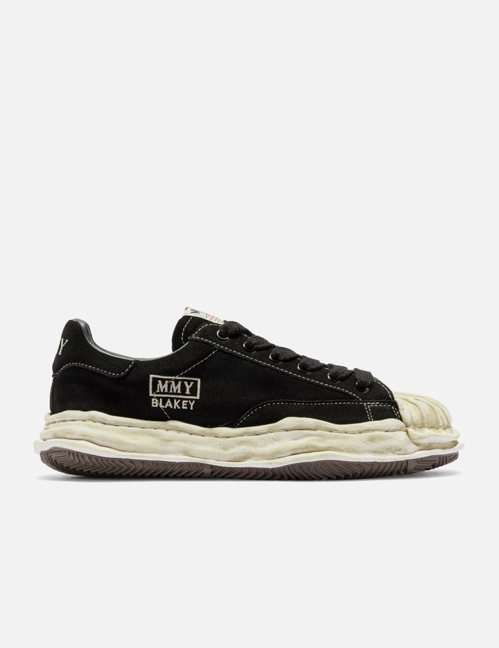 Miharayasuhiro Blakey Og Sole Suede Low-top Sneaker In Black