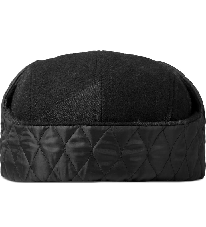 Black Buffalo Plaid Dog Ear Volley Cap Placeholder Image
