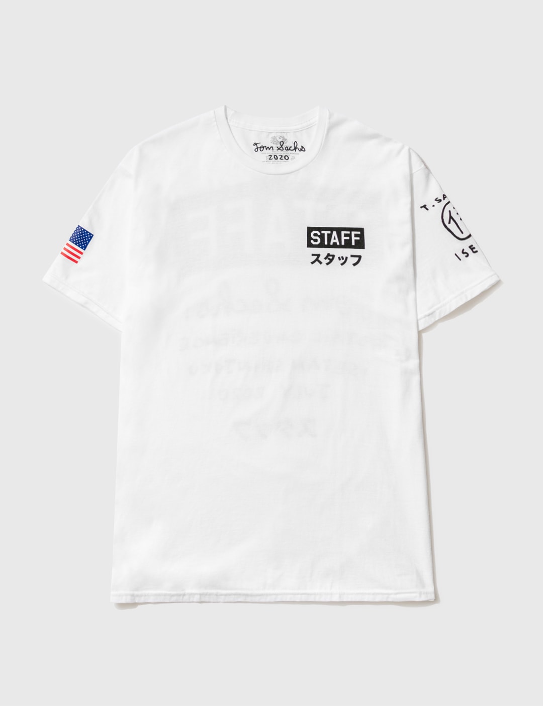 kaos Med andre band På daglig basis Tom Sachs - Tom Sachs x Isetan STAFF T-shirt | HBX - Globally Curated  Fashion and Lifestyle by Hypebeast