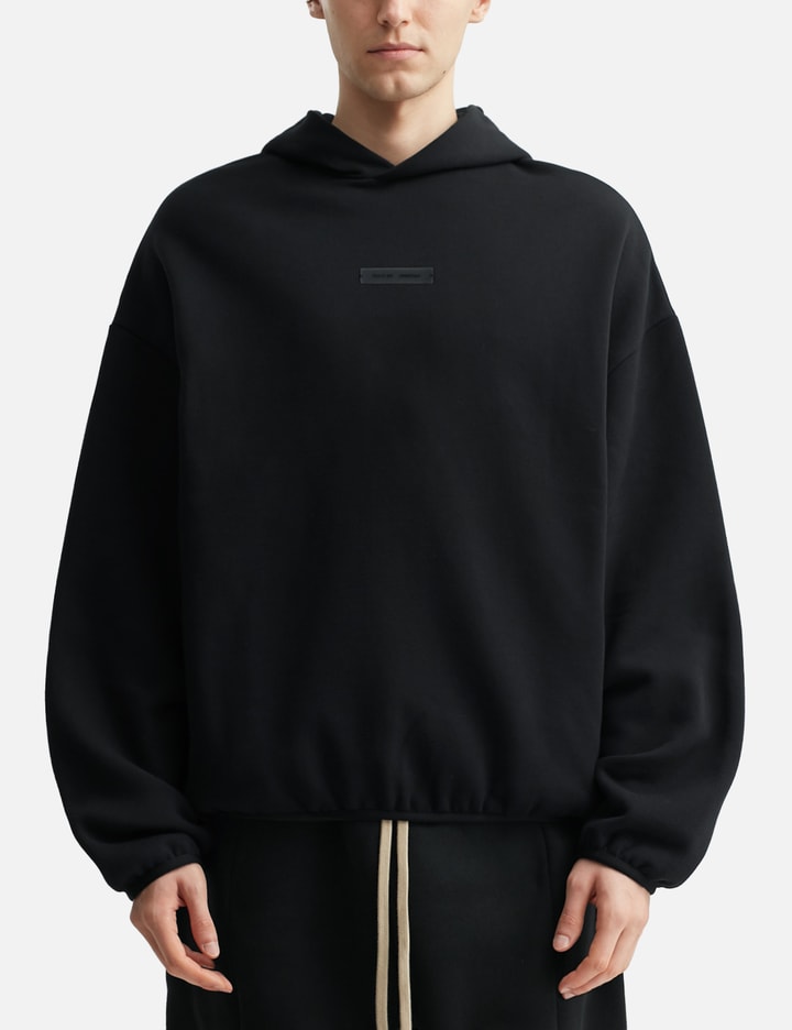 Essentials Modern Fleece Hoodie In Black