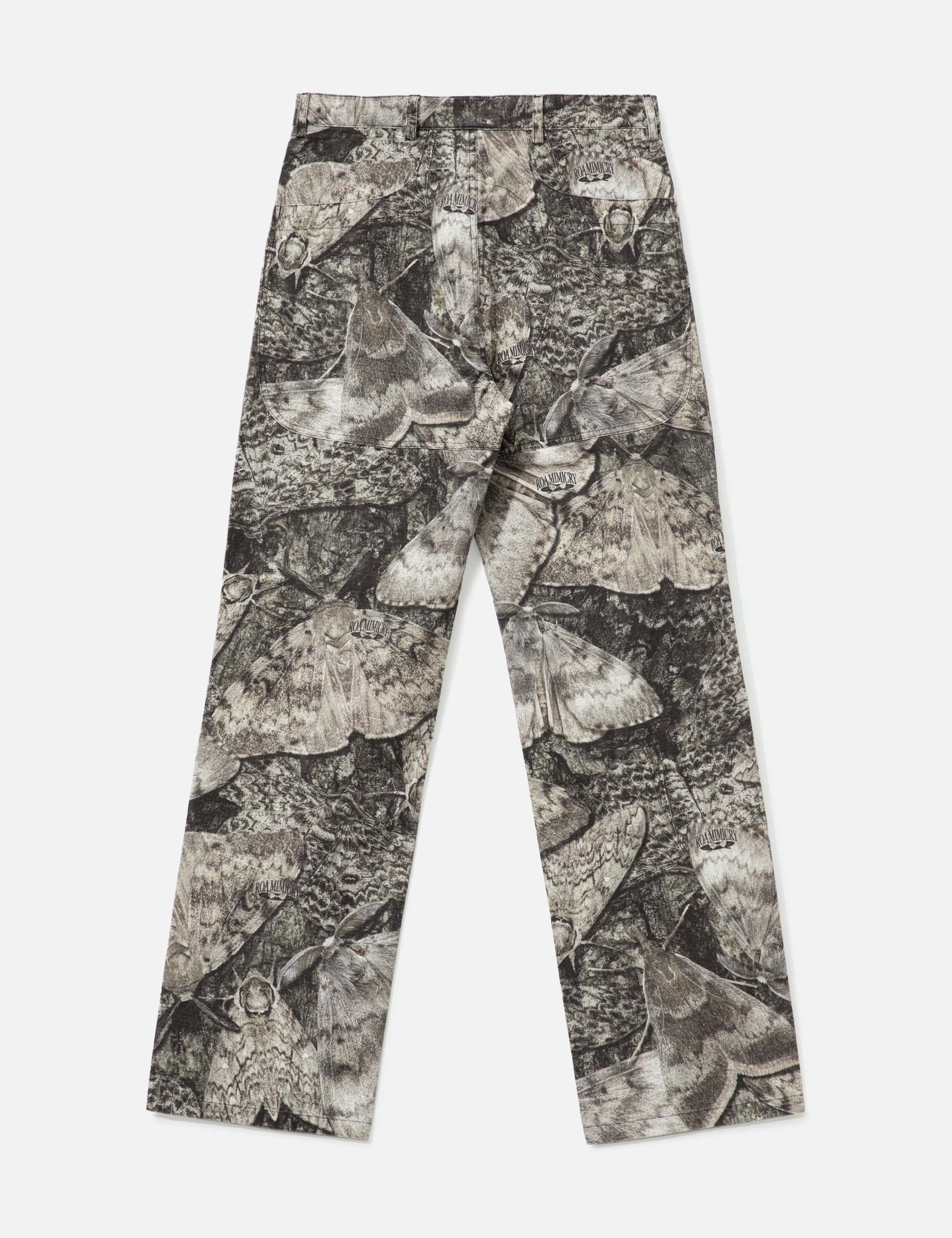 Fomes Moth Print Double Knee Pant view 17