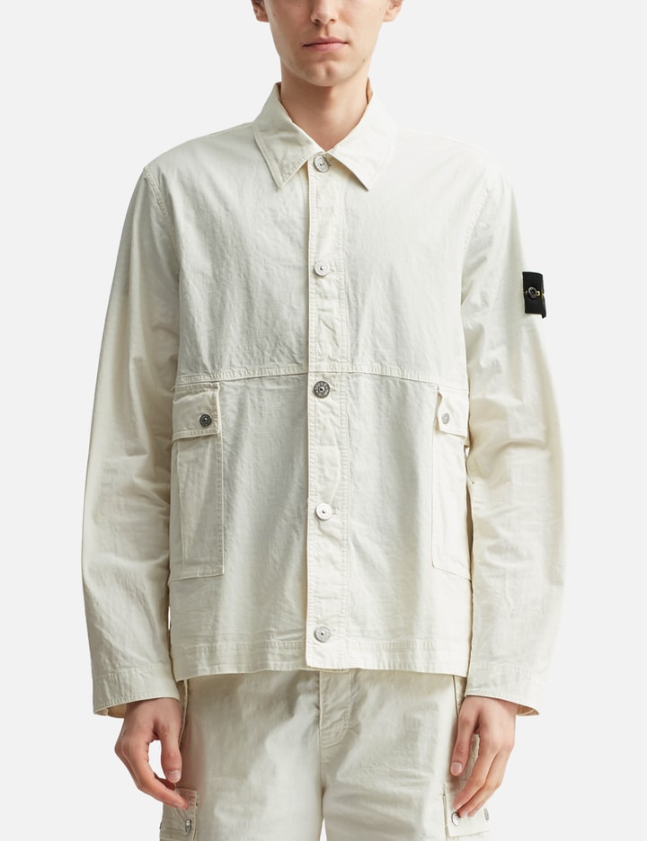 Stretch Ripstop Cotton Overshirt Placeholder Image