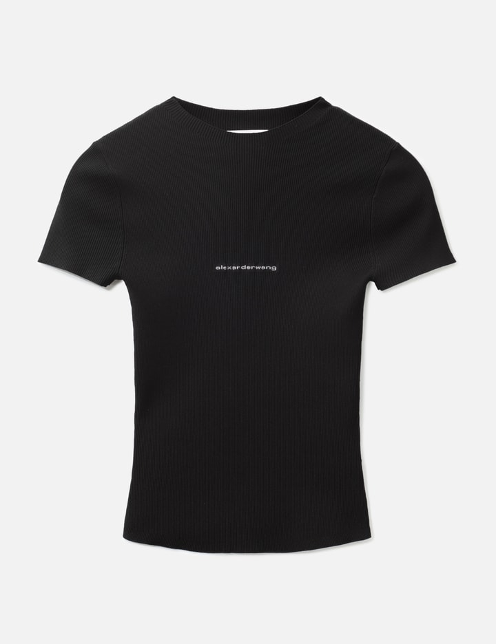 알렉산더왕 Knit Logo Short Sleeves T-Shirt