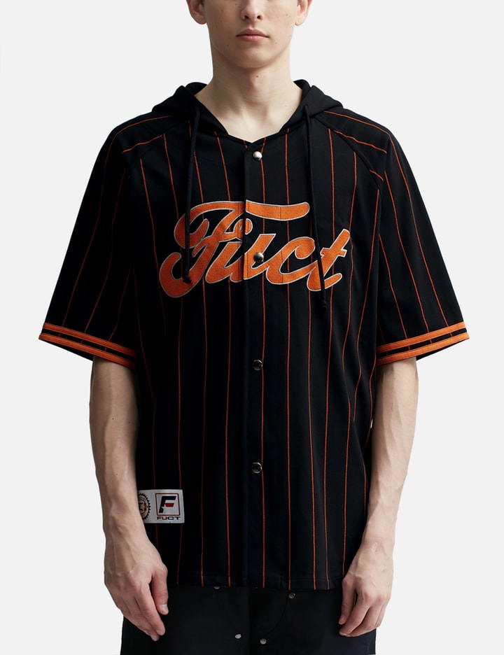 Hooded Baseball Jersey Placeholder Image