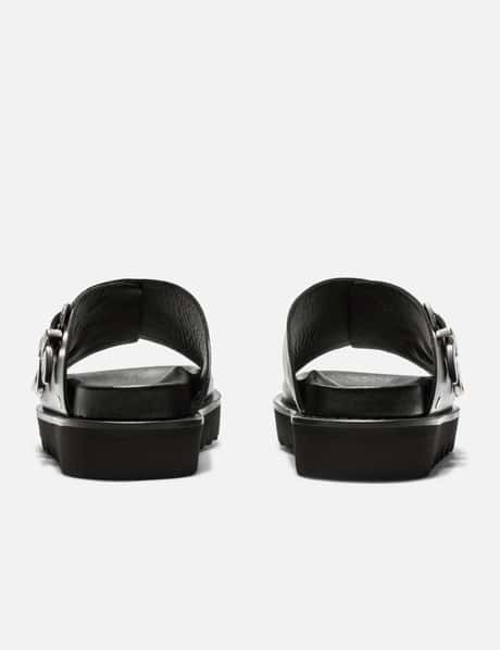 Toga Virilis - 4 Metal Buckle Sandals | HBX - Globally Curated 