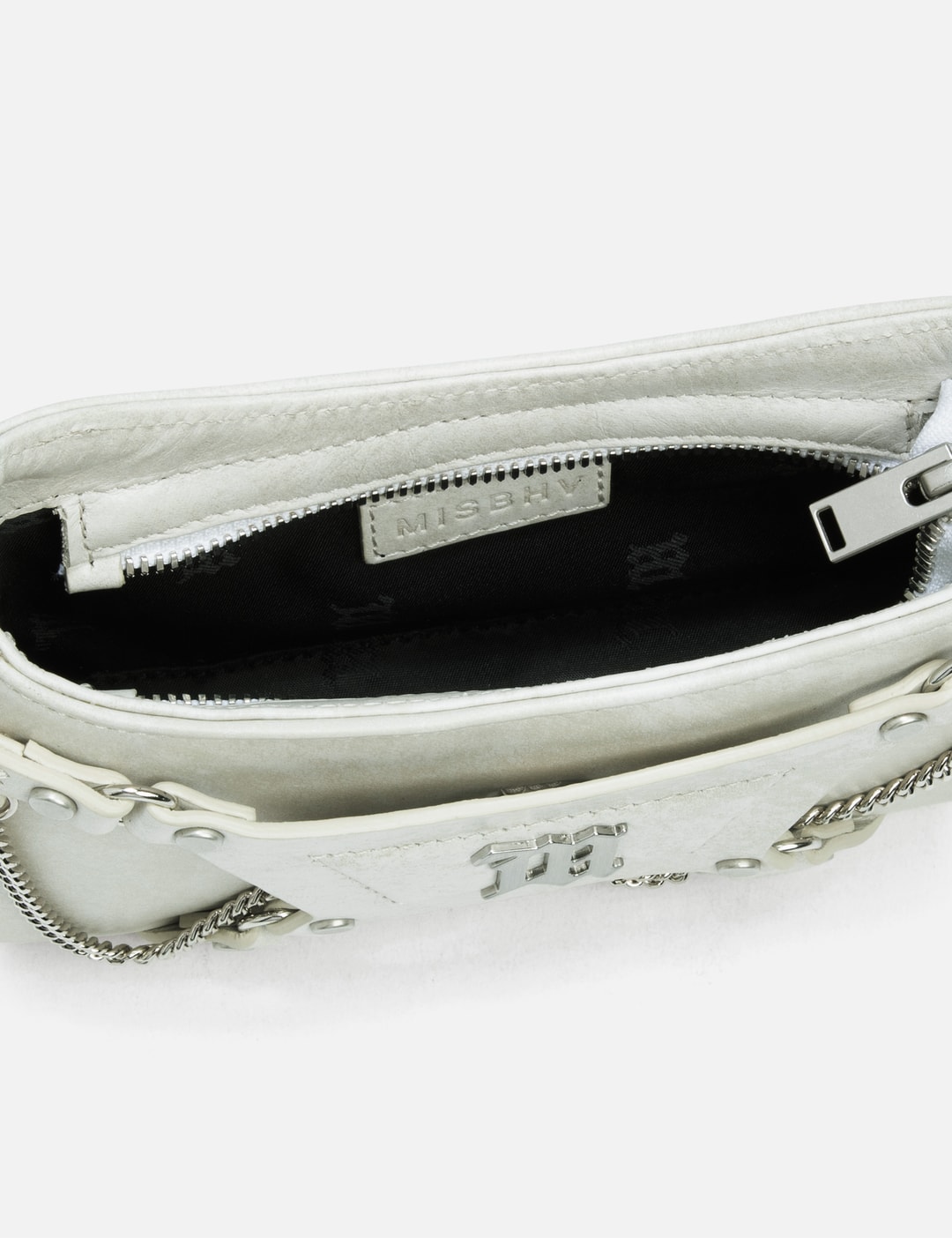LEATHER FETISH SHOULD BAG view 16