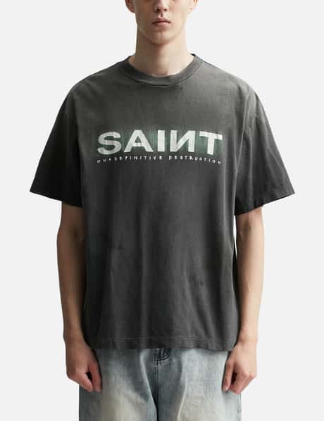 Saint Michael - Saint Mxxxxxx Saint Short Sleeve T-shirt | HBX 
