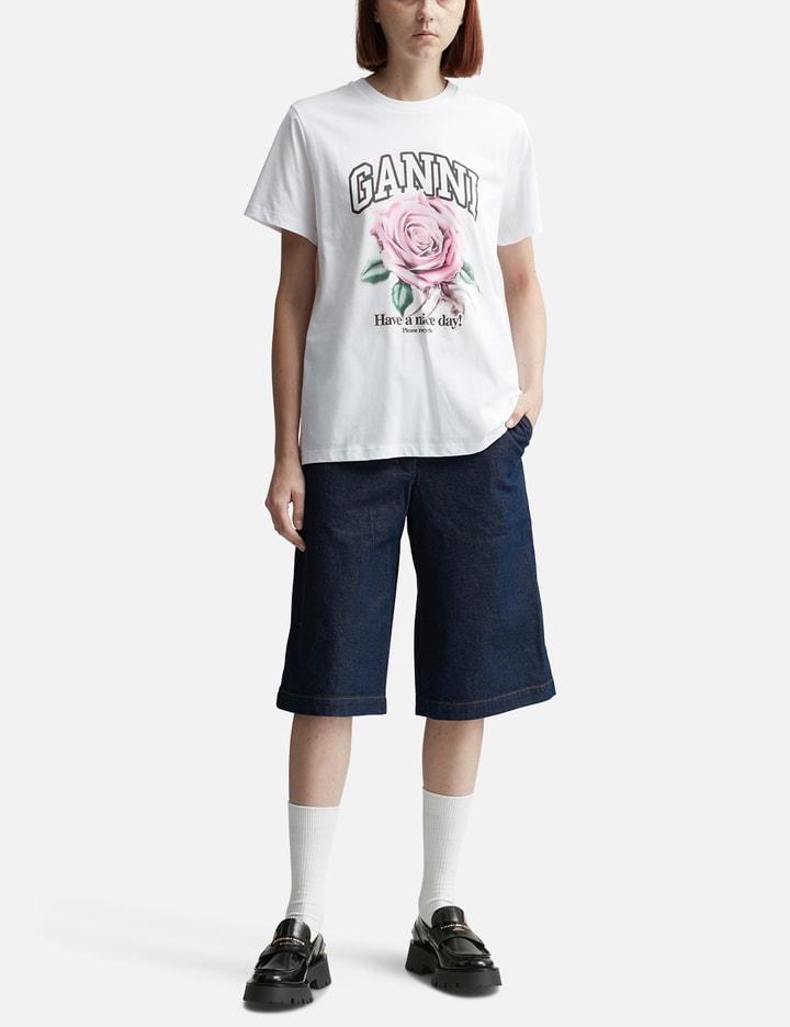 Basic Jersey Rose Relaxed T-shirt Placeholder Image