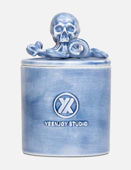 Yeenjoy Studio Skull Octopus Candle