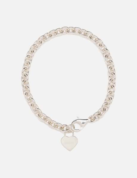 Heart Silver Bracelet view 5