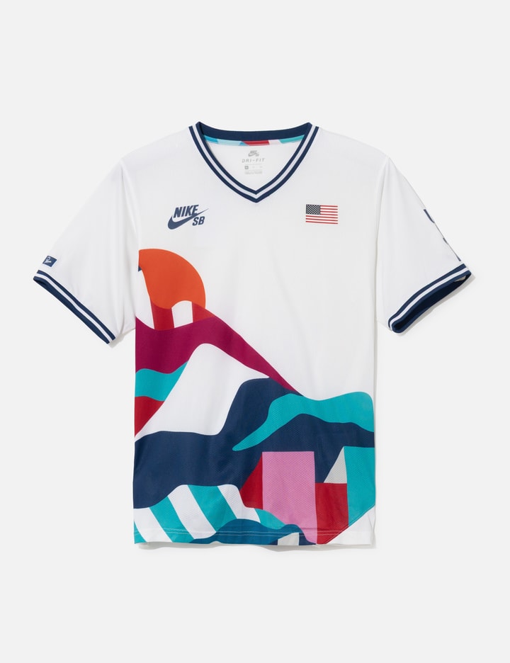 ナイキ Parra USA Federation Kit Crew Jersey