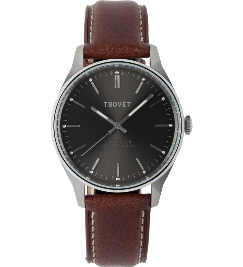 TSOVET SVT-CN38 Watches | Cool Material | Watches, Leather watch, Mens  fashion